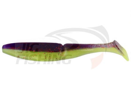 Мягкие приманки Sawamura One&#039;up Shad 4&quot; #155 Violet Lime