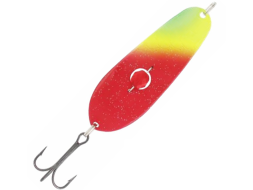 Колеблющаяся блесна Kuusamo Rasanen 70/20 #GL/GR/FYe/R-C Uv