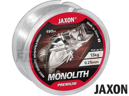 Леска монофильная Jaxon  Monolith Premium 150m 0.20mm 9kg