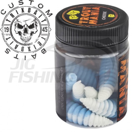 Мягкие приманки Trixbait Trout Mania Fifa 1.7&quot; #207 Blue White Cheese