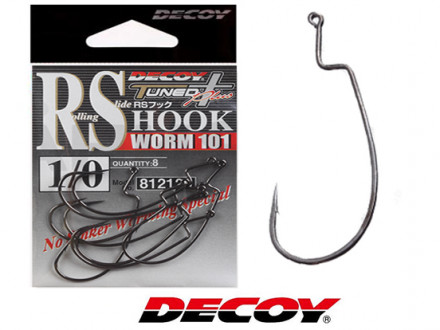 Крючок офсетный Decoy Worm 101 RS Hook #2/0