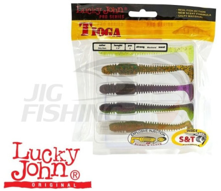 Мягкие приманки Lucky John Pro Series Tioga 4.5&quot; #MIX1