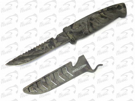 Нож Gambler Evolution Bait Knife Utility Knife 4&quot; Camo