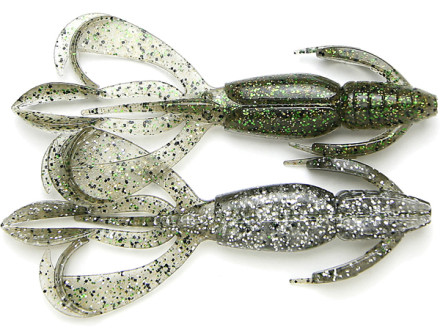 Мягкие приманки Keitech Crazy Flapper 2.8&quot; #460 Silver Flash Craw