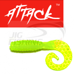 Мягкие приманки Attack Curly Twister 0.7&quot; #008