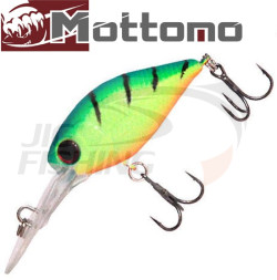 Воблер Mottomo Stalker DR 32F #Lime Tiger