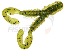 Мягкие приманки Bait Breath Bug Flap 2.4&quot; #144 Watermelon Black Green Flacke