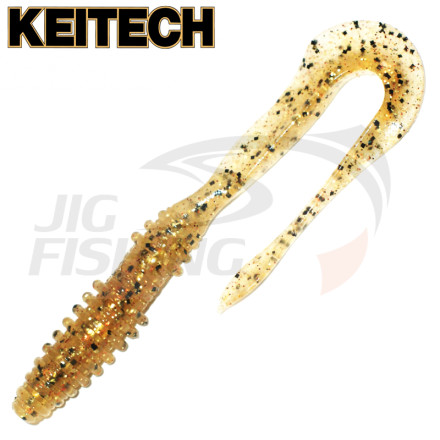 Мягкие приманки Keitech Mad Wag Mini 2.5&quot; #321 Gold Shad