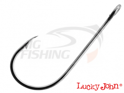 Одинарные крючки Lucky John LJH559 #8 (8 шт в уп)
