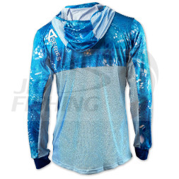 Худи Veduta Reptile Skin Forest Blue Water Air Series UPF50+ 2XL