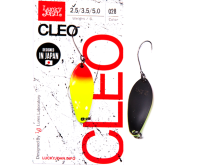 Колеблющаяся блесна Lucky John Cleo 3.5gr #028