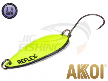 Блесна колеблющаяся Akkoi Reflex Hobo 29mm 2.3gr  #R19