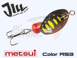 Блесна вращающаяся Metsui Jill 2.5gr #R53