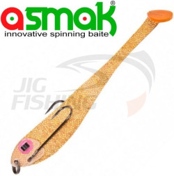 Плоские приманки Asmak Flat Bait Shad Gold 70mm