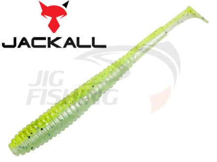 Мягкие приманки Jackall i-Shad Tail 3.8&quot; Glow Chartreuse Shad