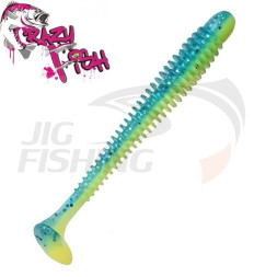 Мягкие приманки Crazy Fish Vibro Worm 4&quot; #40D