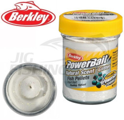 Паста форелевая Berkley Natural Scent Trout Bait 50gr White Fish Pellets