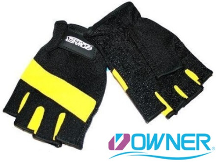 Перчатки Owner 9643 Black Yellow L