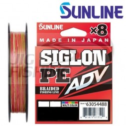 Шнур Sunline Siglon PE x8 ADV 150m Multicolor #1.2 0.187mm 7.3kg