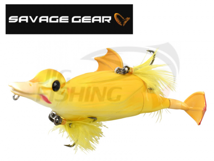 Утка Savage Gear 3D Suicide Duck 70gr Yellow