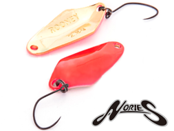 Колеблющаяся блесна Nories Masukuroto Rooney 1.5gr #001
