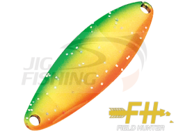 Колеблющаяся блесна Field Hunter Develop Champ 3gr #01 G. Green / Fluorescent Orange Holo