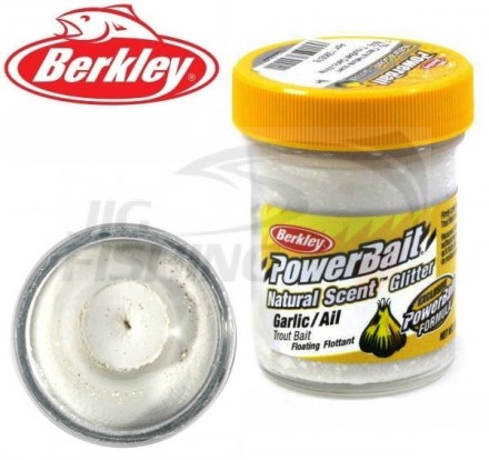Паста форелевая Berkley Natural Scent Trout Bait 50gr White Garlik