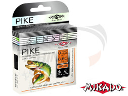 Леска монофильная  Mikado Sensei Pike 150m 0.28mm 9.80kg