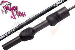 Спиннинговое удилище Crazy Fish Nano Long Carbon NSRLC652XULS 1.95m 0.5-3gr