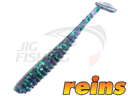 Мягкие приманки Reins Aji Ringer Shad 1.5&quot; #012 Junebug