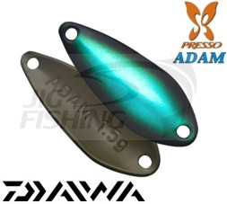 Колеблющаяся блесна Daiwa Presso Adam 2.2gr #Blue Grotta