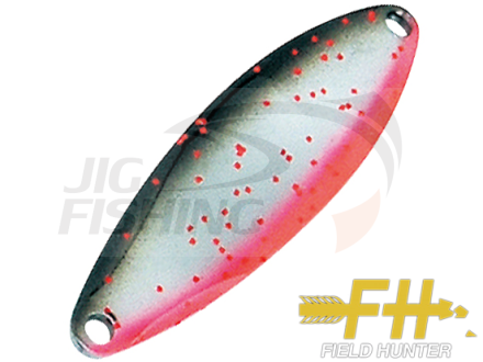 Колеблющаяся блесна Field Hunter Develop Champ 3gr #04 S. Black / Fluorescent Red Red Lame