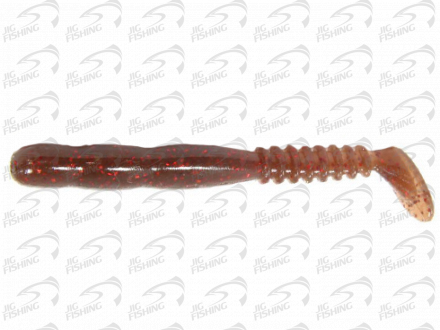 Мягкие приманки Reins Rockvibe Shad 1.2&quot; #705 Scuppernong Red