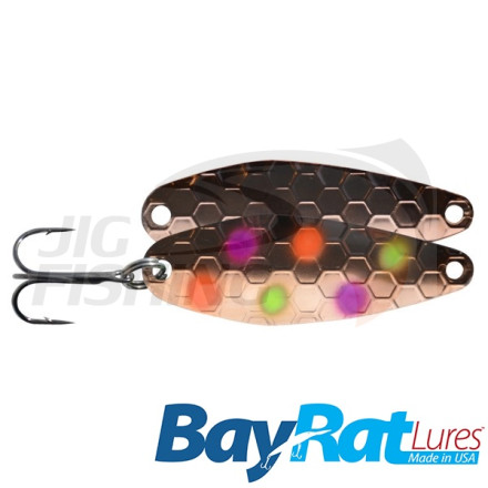 Колеблющаяся блесна BayRat Lures SP-2.5 #Confusion