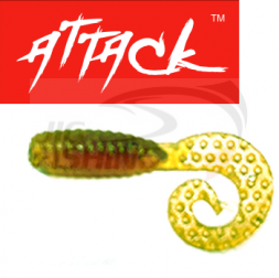Мягкие приманки Attack Curly Twister 0.7&quot; #035