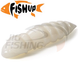 Мягкие приманки FishUp  Pupa 0.9&quot; #009 White