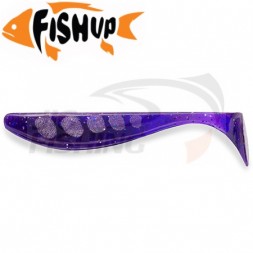 Мягкие приманки FishUp Wizzle Shad 3&quot; #060 Dark Violet/Peacock &amp; Silver