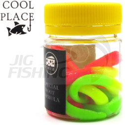 Мягкие приманки Cool Place червь Flat Worm 3.2&quot; #P/CH/GR