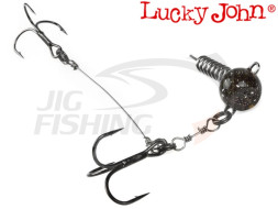 Оснастка Lucky John Deep Pike Stinger Ring L + Flexhead 15gr