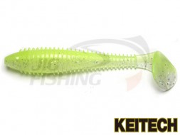 Мягкие приманки Keitech Swing Impact FAT 7.8&quot; #484 Chartreuse Shad