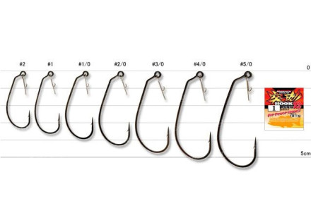 Крючки Офсетные Decoy Hook Worm 22 #2/0