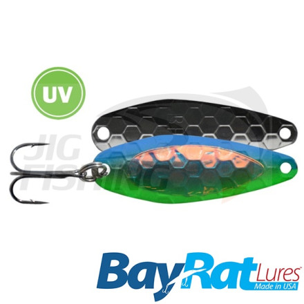 Колеблющаяся блесна BayRat Lures SP-2.5 #Cracked Sea Coral