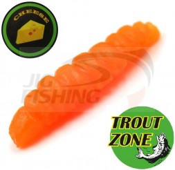 Мягкие приманки Trout Zone Dragonfly Larva 1.2&quot; #Orange Cheese