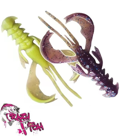 Мягкие приманки Crazy Fish  Nimble 1.6&quot; #41D