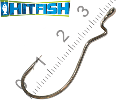 Крючки офсетные HitFish ZigPow #2/0
