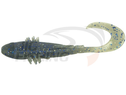 Мягкие приманки Bait Breath BeTanCo Curly Tail 3&quot; #S352 UV Hologram Smoke Blue