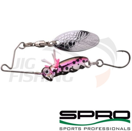 Спиннербейт SPRO Larva Micro Spinnerbait 4cm 7gr #102 Rainbow Trout