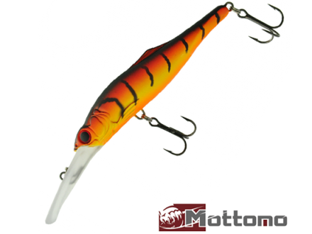 Воблер Mottomo Troller 120F #Col F1067 Orange Tiger