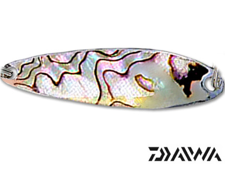 Блесна колеблющаяся Daiwa Chinook S 53mm 10gr  #Awabi White