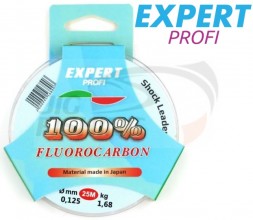 Флюорокарбон Expert Profi Fluorocarbon 100% 25m 0.163mm 3.01kg